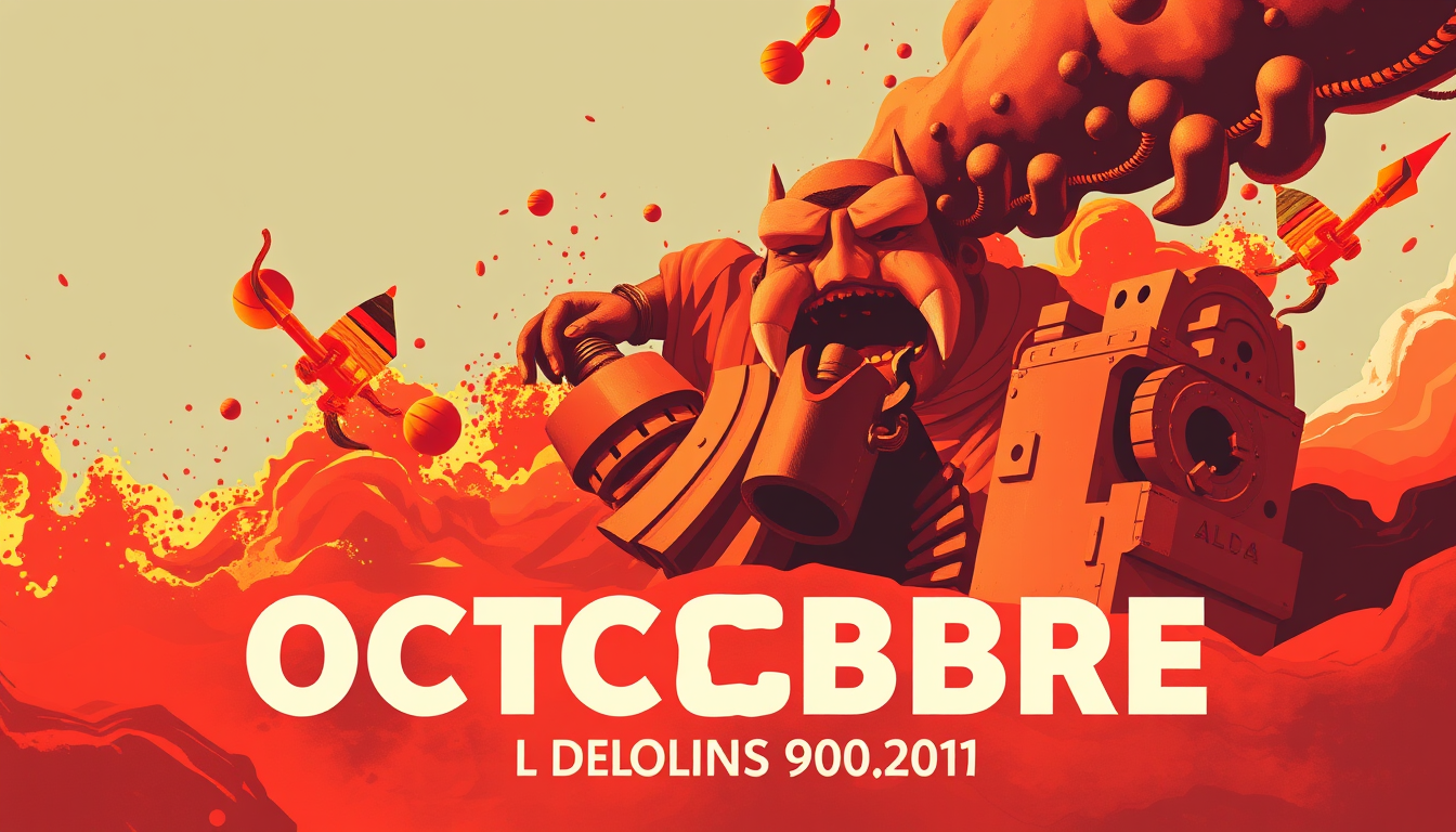Poster idea created from the prompt: poster design, bold striking composition, strong focal point, space for headline, asme una imagen sobre mixtura para el dia 23 de octubre dd
