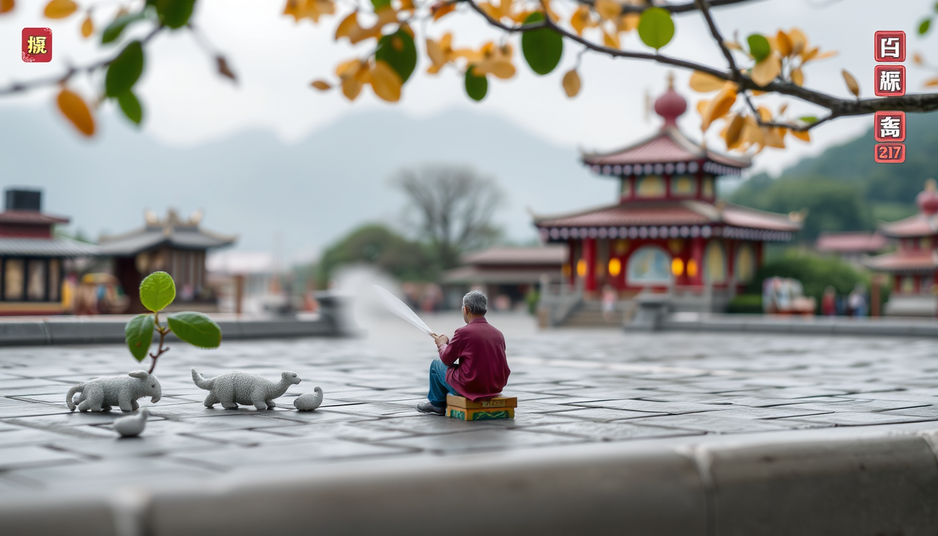 Main art studio: 一张高质量的 Q 版三角洲行动麦晓雯红皮角色设计图,严格参考我提供的角色图片,尽可能保留原角色的发型、五官、红黑色服装、装备和标志性细节。 可爱的二次元 Q 版风格,约 2.7 头身,大头小身体,精致清晰的线稿,柔和的赛璐璐上色,具有游戏桌宠的视觉效果。 角色正面略微侧身,坐姿自然,双手放在电脑键盘
