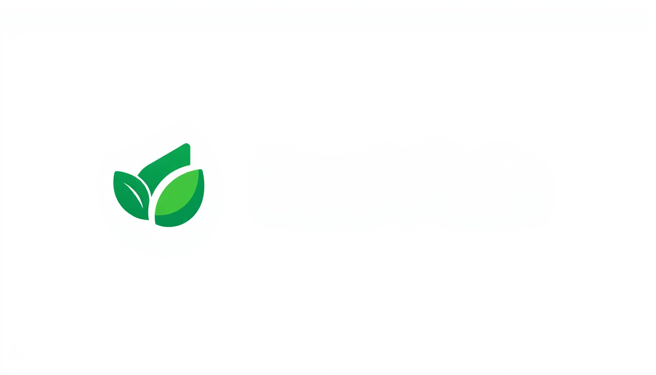 Logo idea created from the prompt: logo design, clean minimal mark, bold simple shapes, balanced composition, as un logo de EcoVida verde y con tonos azules , versatile brand 
