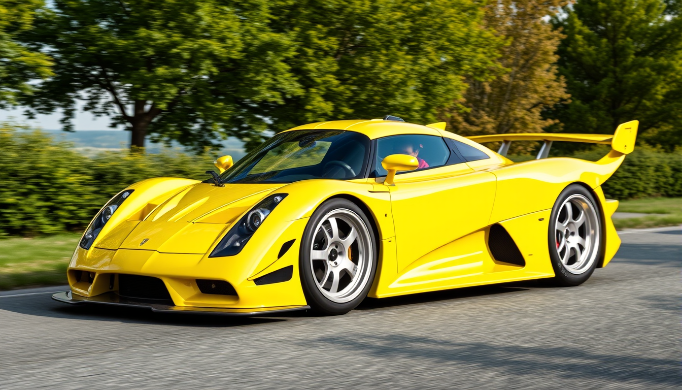 Main art studio: Koeningsegg jesko hypercar mixed with ferarri f40