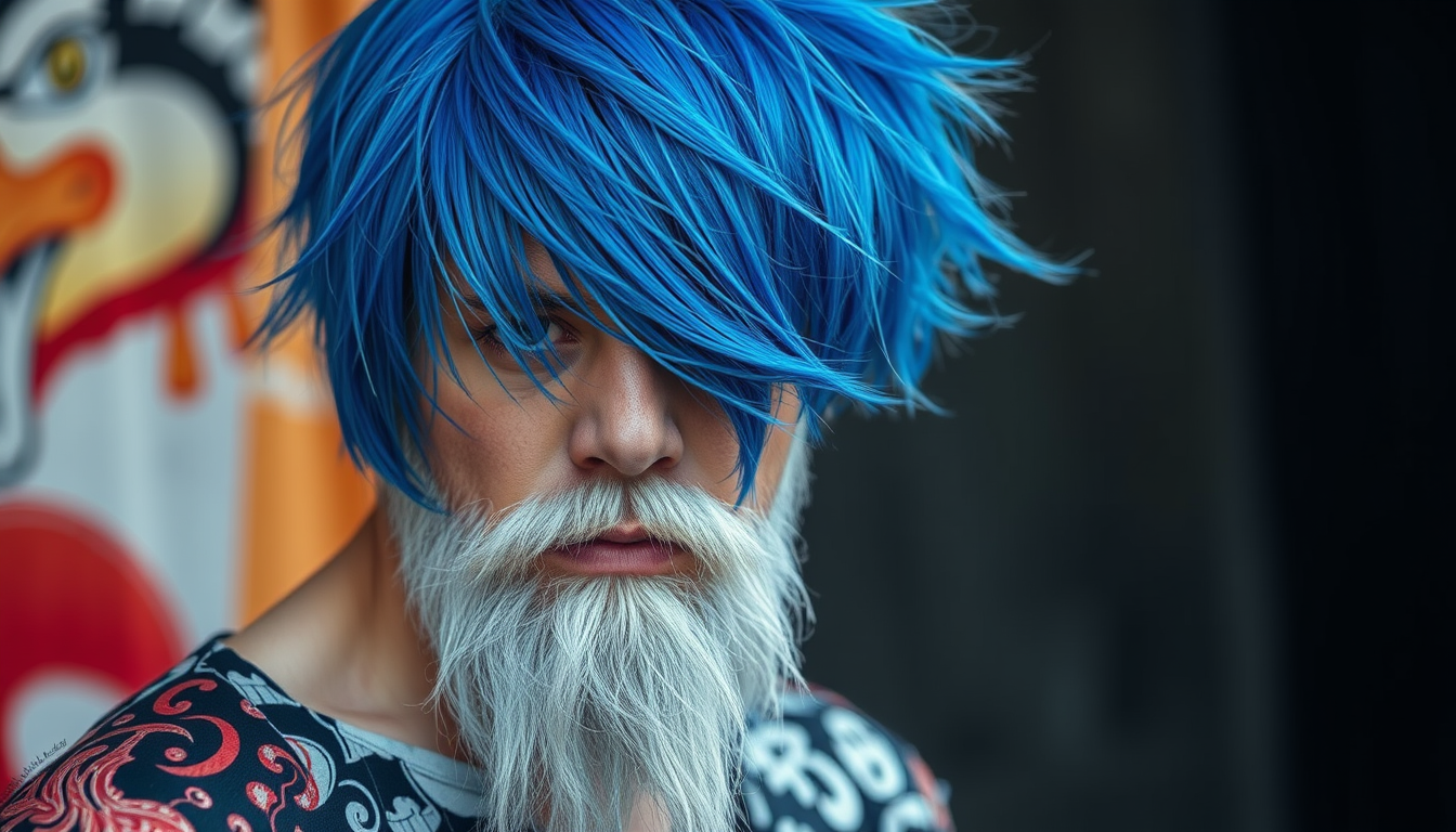 Main art studio: Onisho blutig neocolor japan styl brutal blutig gang neocolor styl mänlich düster