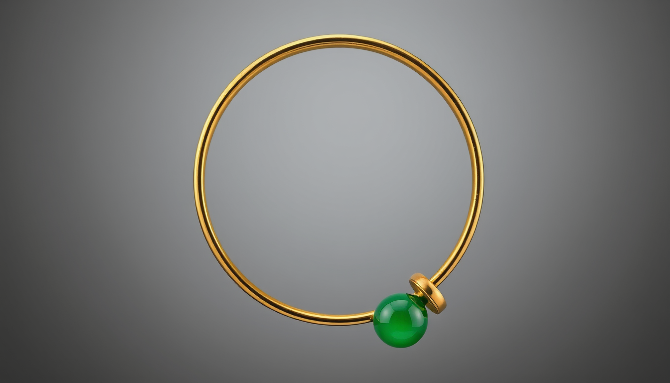 Main art studio: ein Ei - wie ein Fabergé-Ei - aus Gold schwebt vor grauem Hintergrund. Das goldene Ei ist ganz fein wie eine Ikone gearbeitet mit durchbrochenem Muste