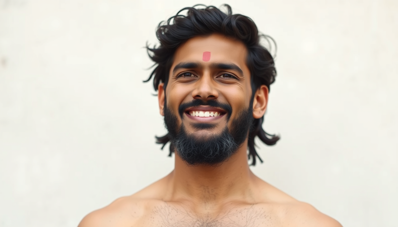 Main art studio: Gay indian man with dick exposed