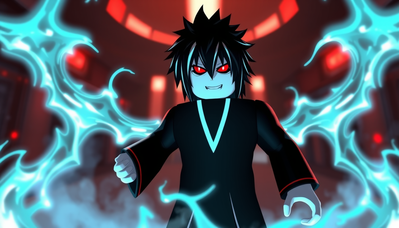 Main art studio: roblox styled ichigo kurosaki from bleach anime getsuga tenshou spirtual energy