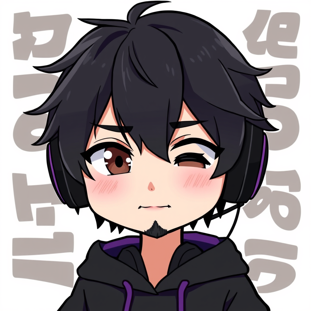 VTuber Avatar idea created from the prompt: vtuber avatar, anime style bust, expressive eyes, streaming overlay ready, Use my uploaded photo as a face reference. Create a cute anime ch