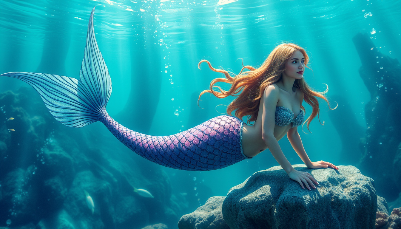 Main art studio: mermaid