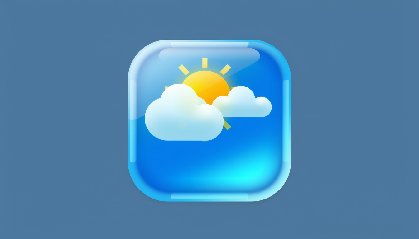 Icon idea: app icon, clean minimal symbol, bold simple shape, flat design, Erstelle ein PNG-App-Icons für ein Digital-Signage-Widget-System. Stil: moderne Glasop