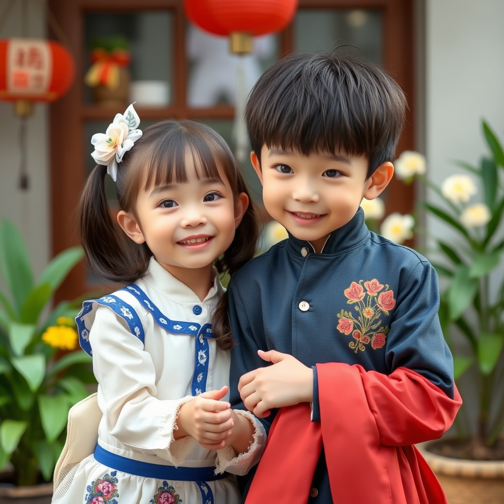 Main art studio: 金髪と青い目をした王子。水色と金色と白を組み合わせた王子の服 帽子には虹色のグラデーションの羽がついている 剣を縦に構えているポーズ 剣からは青い炎が出ている炎はリアルに。剣自体も少し青く光っている 背景は草原 髪の毛は一つ一つ銭で描かれているリアルな毛 金属のところはつるつるで再現して 服は布感が