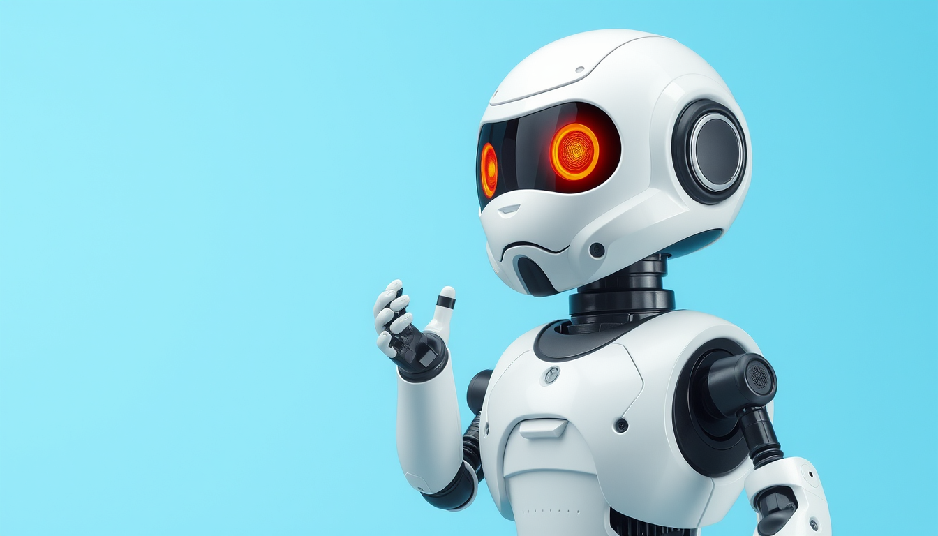Main art studio: robot chat gpt