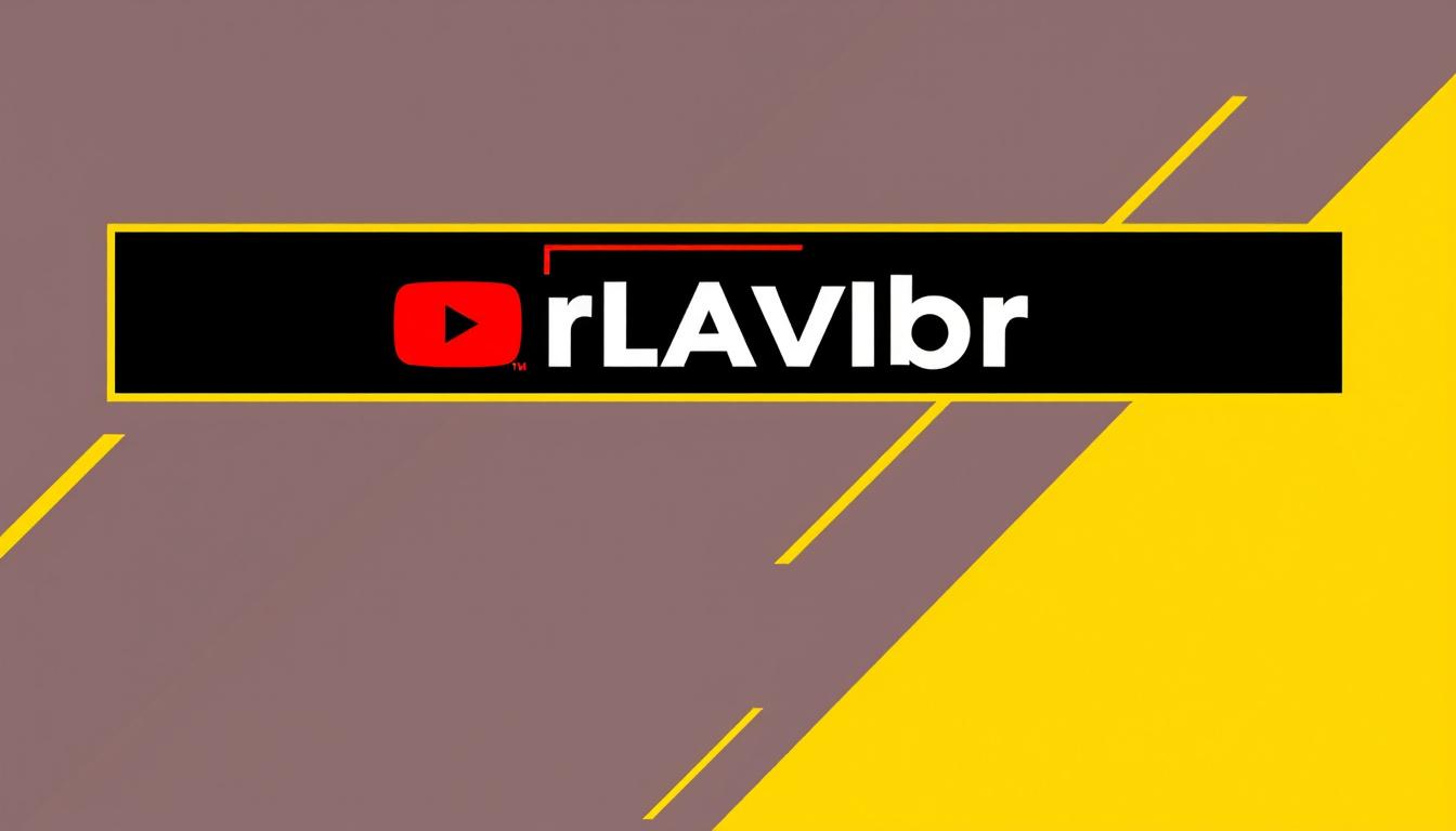 YouTube Banners idea: youtube channel banner, wide 16:9 composition, bold branding graphics, klavir , channel-art ready banner