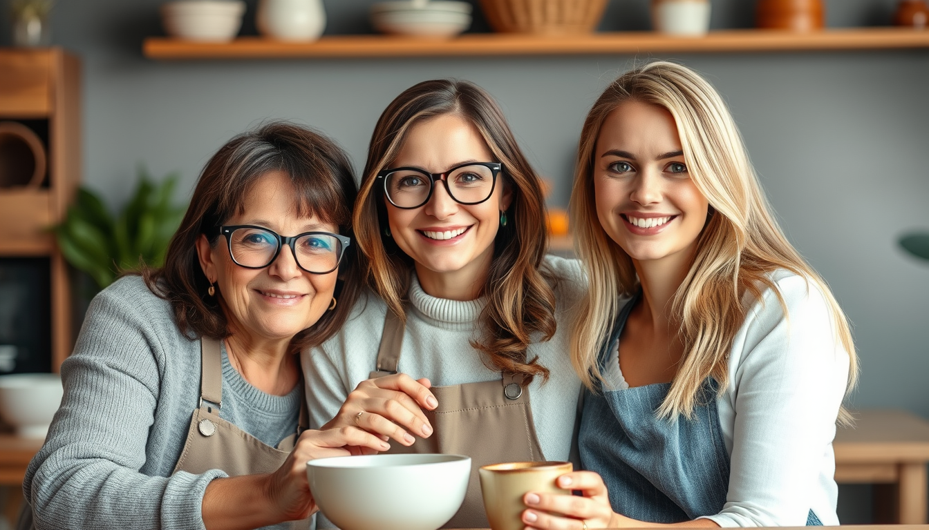 Main art studio: un bon cadeau pour un cours de poterie en famille avec la mère et ses deux filles, sans date, sans information à propos du cours, juste une image de p