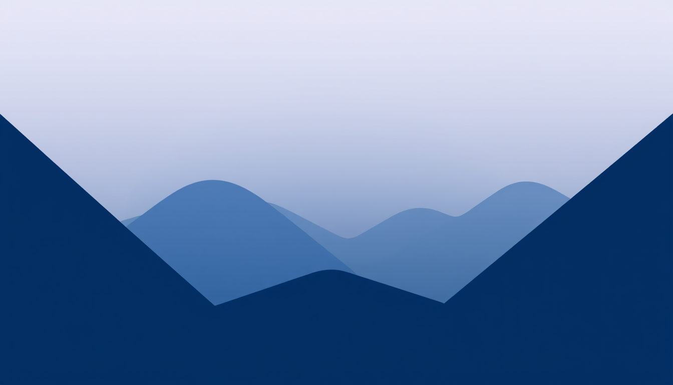 AI Art prompt example created from the prompt: minimalist saas hero banner, geometric, indigo gradient
