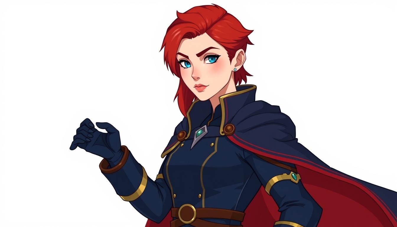 Avatars idea: avatar character, head-and-shoulders, stylized design, clean background, Ok using this image and the following Non binary/gender fluid individual. 6'2