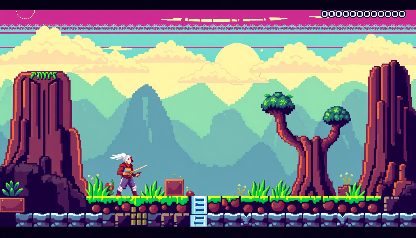 AI Pixel Art idea created from the prompt: pixel art, 32x32 sprite scale, limited palette, retro 16-bit game art, una espada de madera , crisp pixel perfect, indie-game aesthetic
