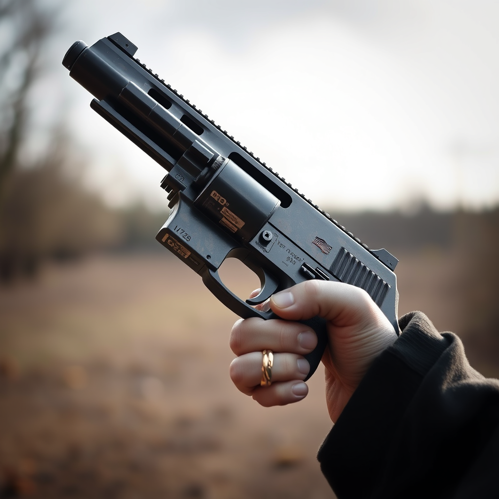 Main art studio: Gun