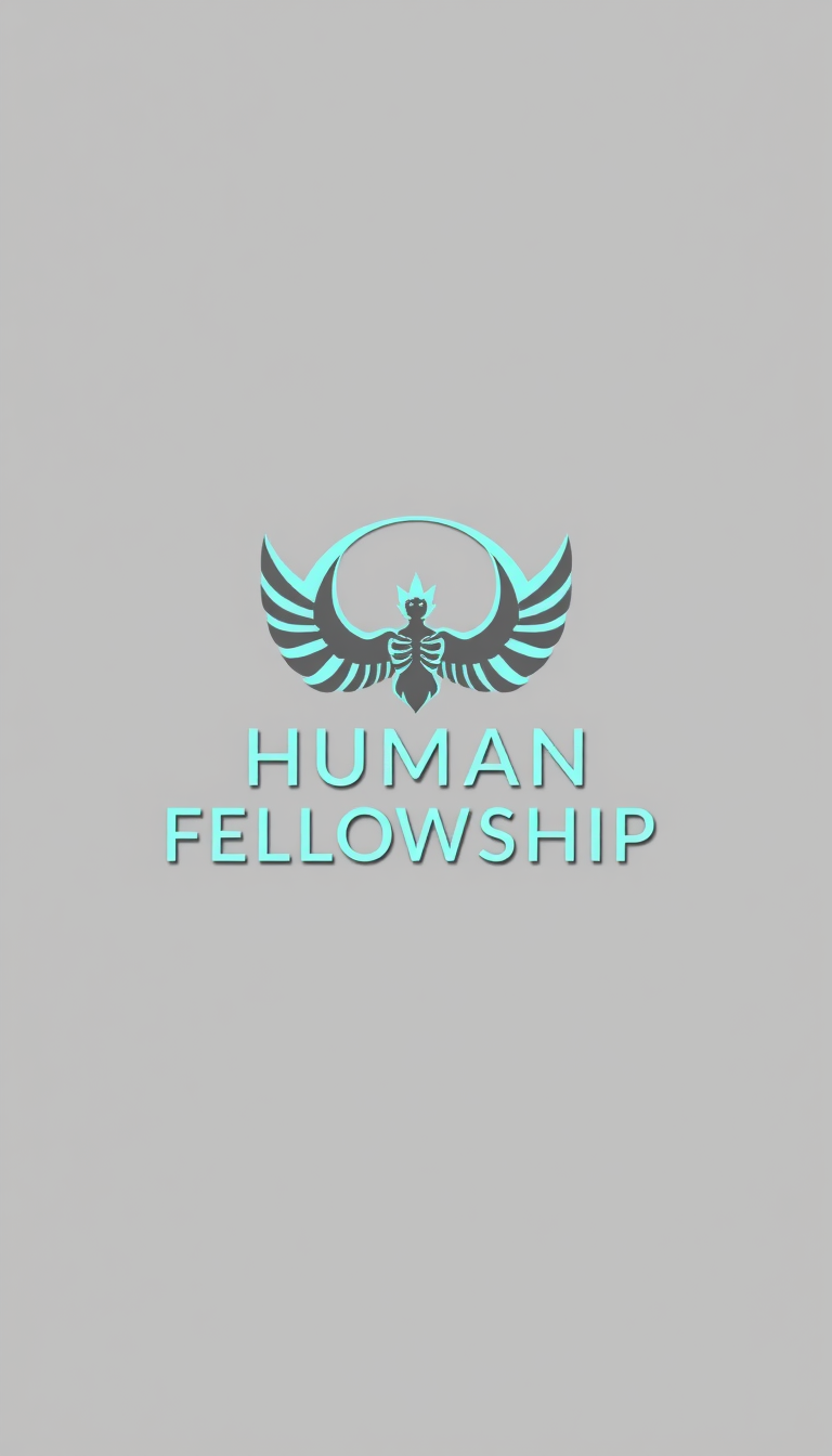 Main art studio: I need the front cover of a personnel file using the company name Human Fellowship, and i really need the name to be visible. this can be in a cyberpu