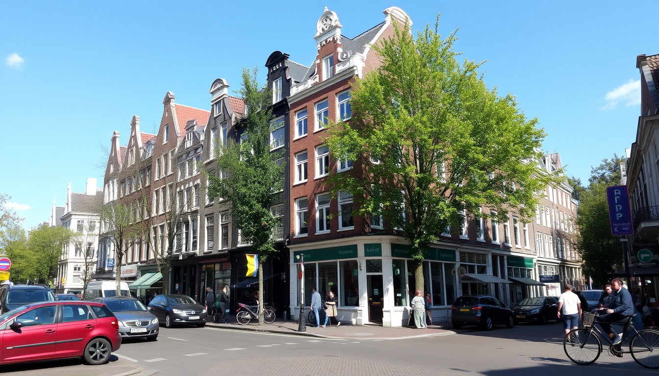 AI Art prompt example created from the prompt: Amsterdam kinkerstraat