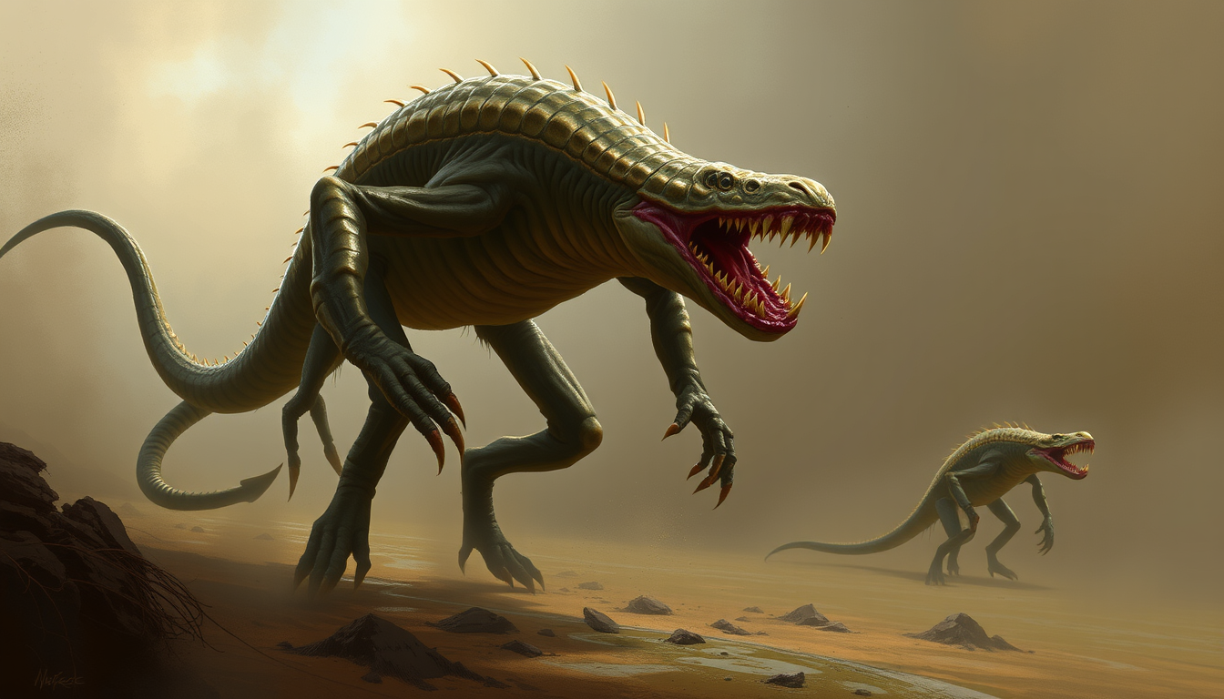 Main art studio: LEECH, TWO LEGS, TWO ARMS, ONE TAIL, HUNGRY, GIANT