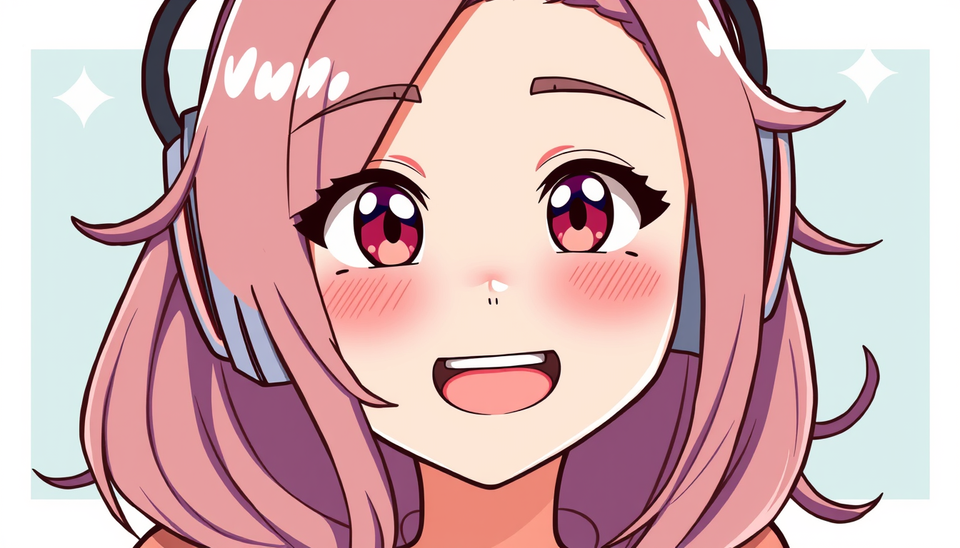 VTuber idea: vtuber avatar character, anime style, expressive face, streaming-ready design, a vutuber , clean vtuber model illustration