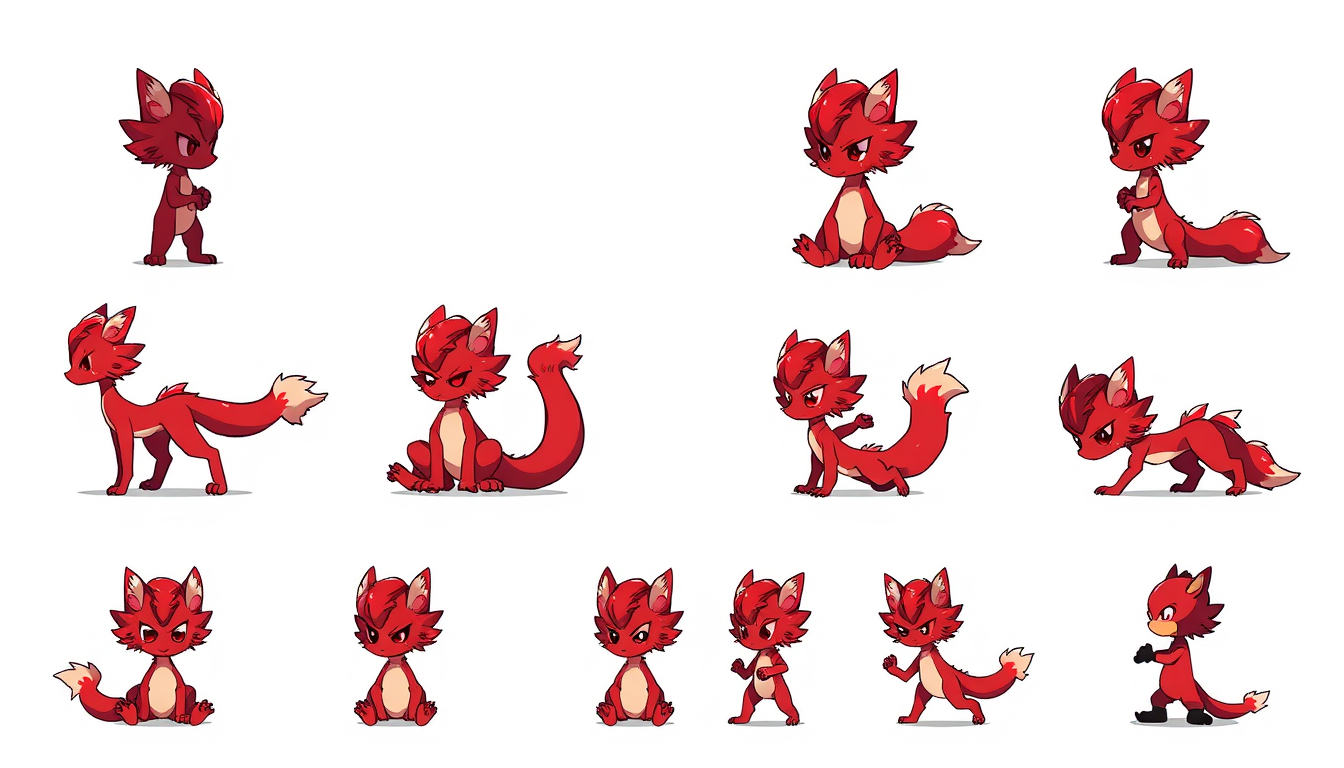 Sprite idea created from the prompt: a single readable game sprite with a controlled silhouette, palette, scale, and viewing angle, deliberate composition, A 32x32 sprite sheet