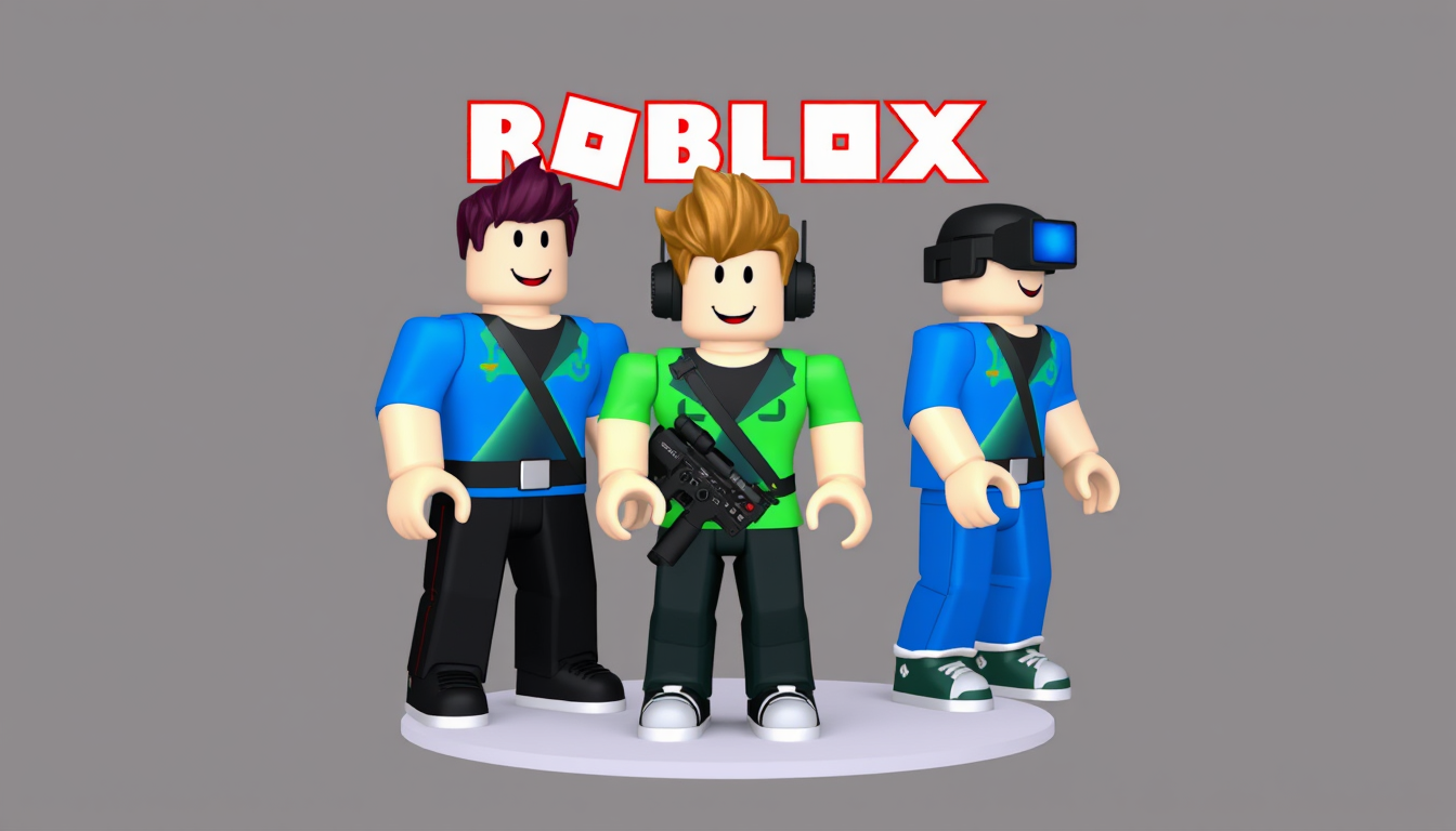 AI Art prompt example created from the prompt: I wanna make an avatar for gamers to sell in roblox