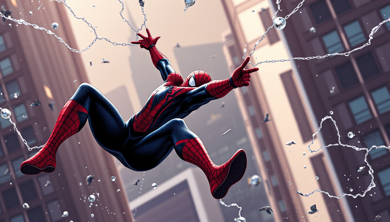 Main art studio: Spider man can u suprise me