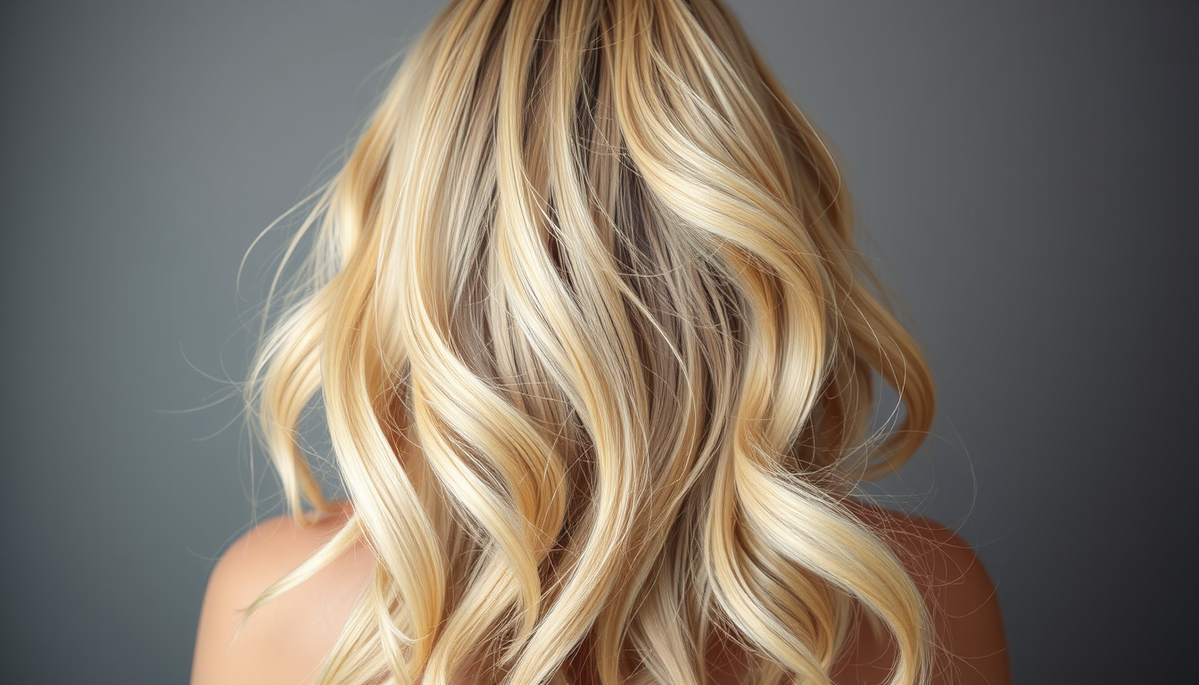 Main art studio: hair lighter color view of the whole body