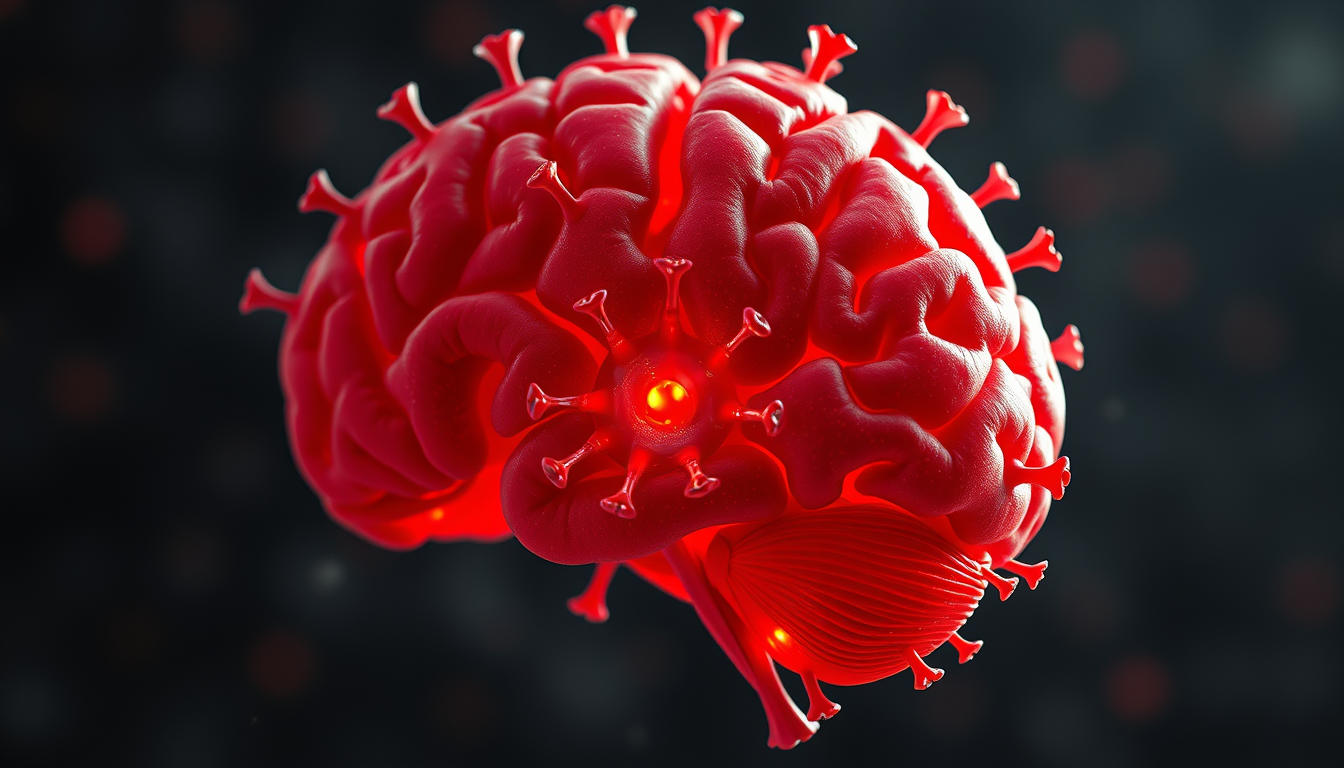 Main art studio: un cerebro hecho con dos orejas