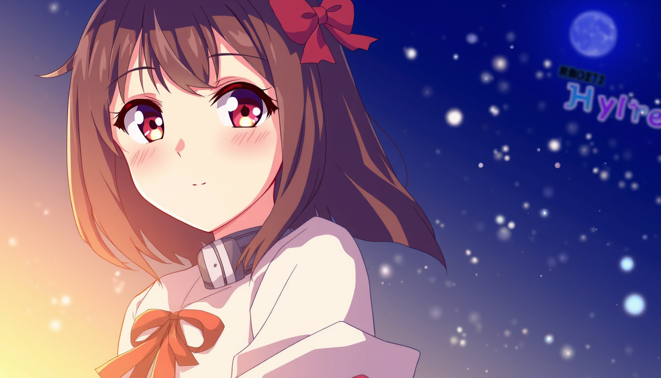 Anime idea: anime style, vibrant colors, expressive eyes, Comment t’envoyer une photo , detailed anime illustration