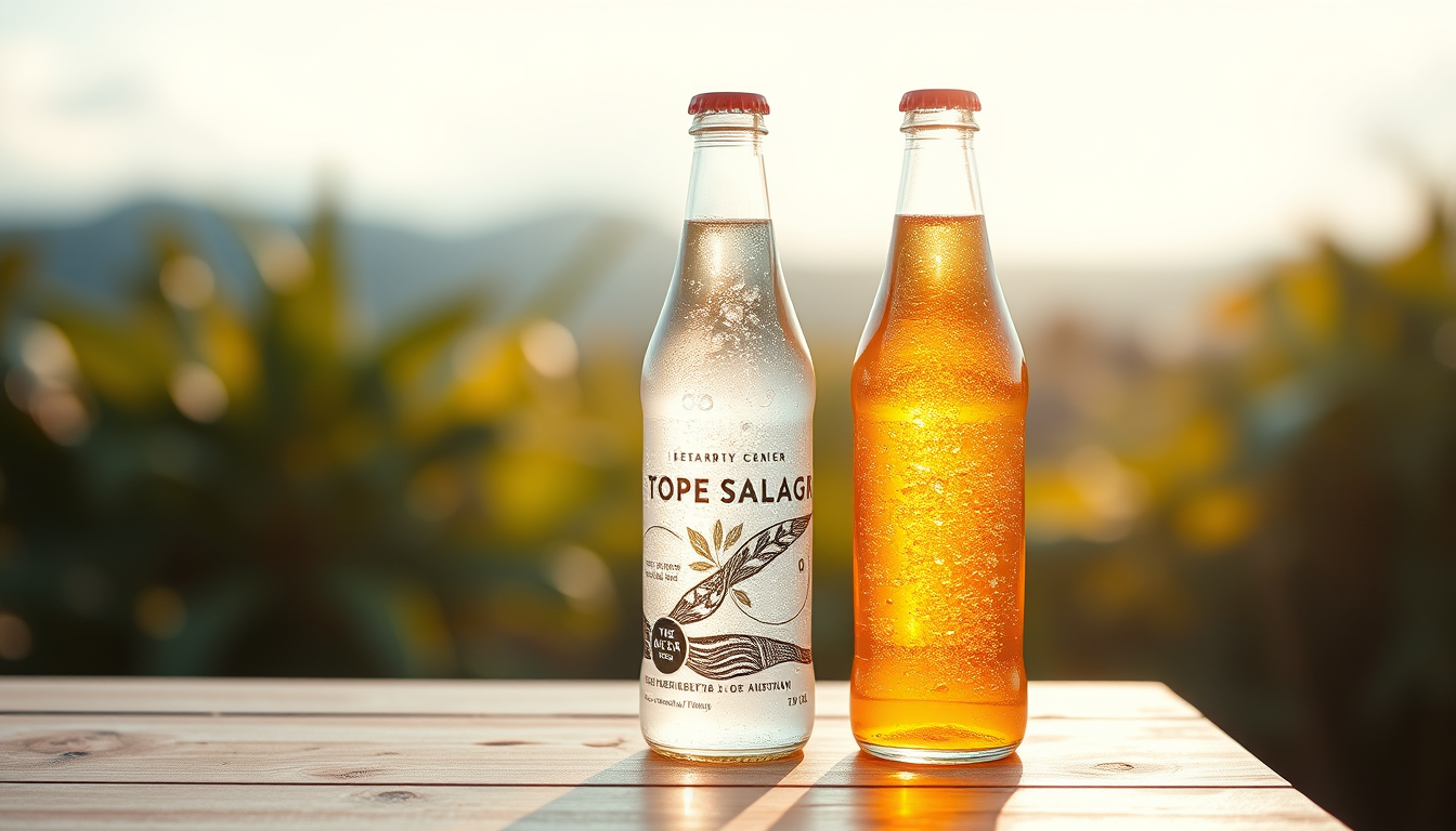 Main art studio: Una promocion de una botella que cambia el sabor de la botella del agua