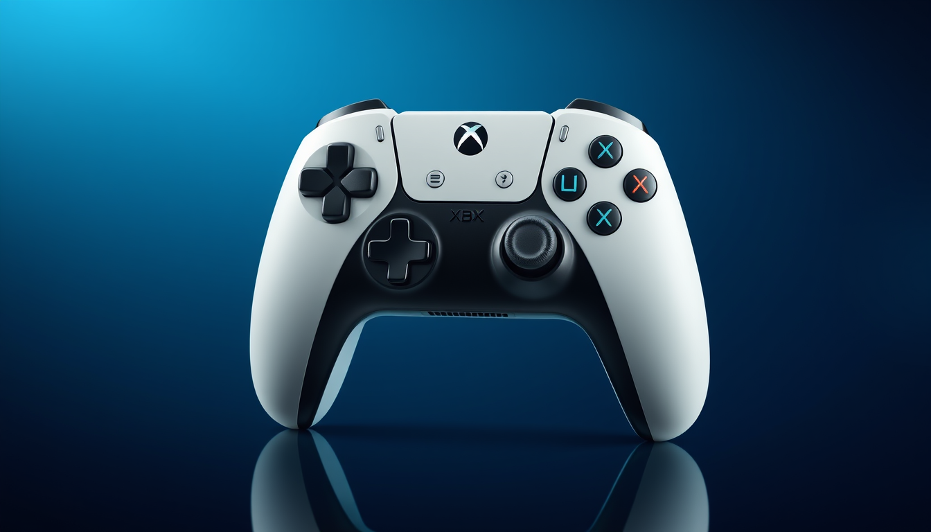 Main art studio: Make a new gaming console and controller that looks nothing like the ps series Xbox series etc. make it look nice cool and simple