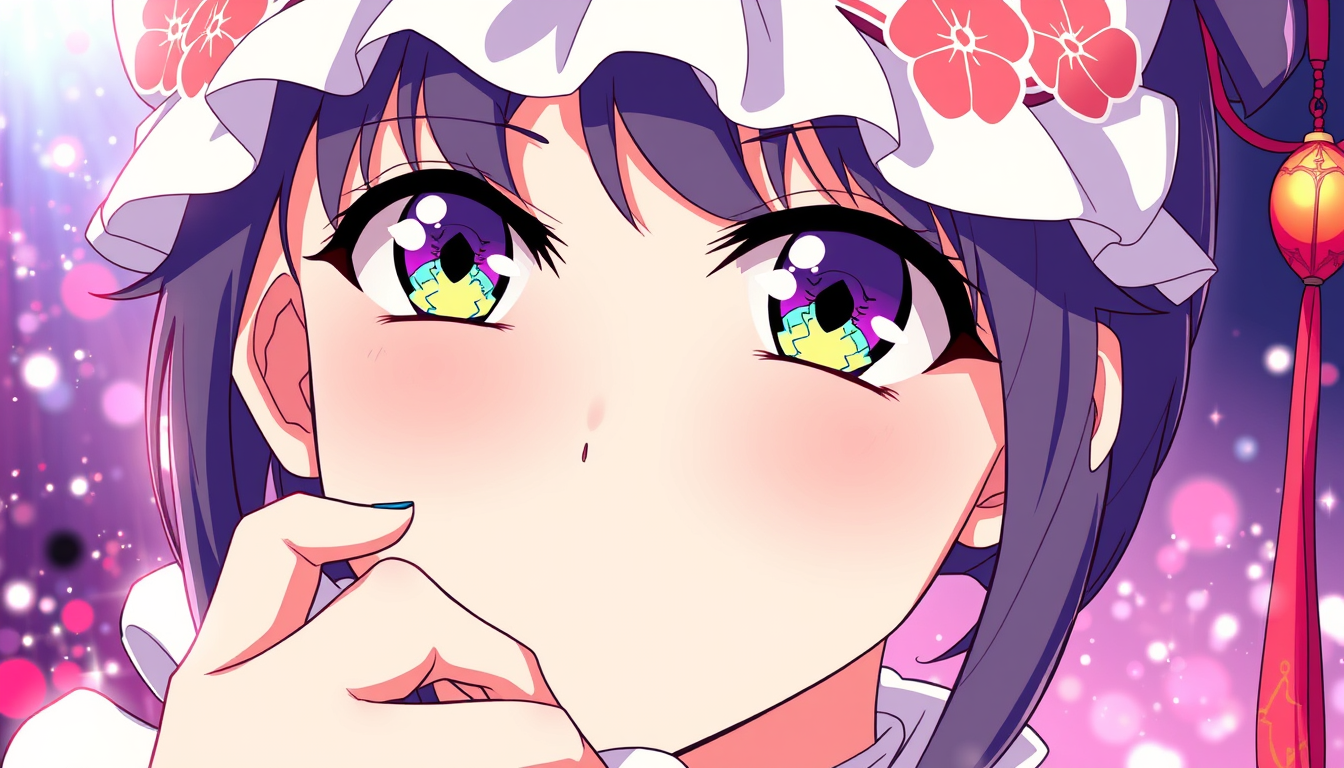 Anime idea created from the prompt: anime style, vibrant colors, expressive eyes, Garota so de sutian , detailed anime illustration