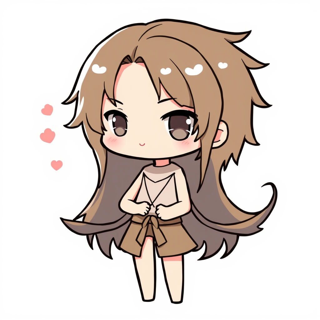Main art studio: chibi character template body