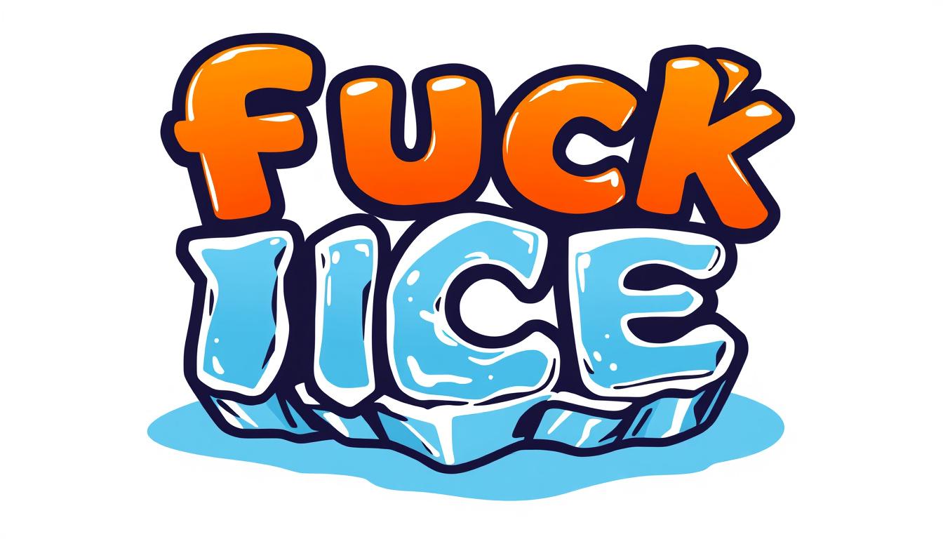 Main art studio: Make a funny "fuck ice" logo