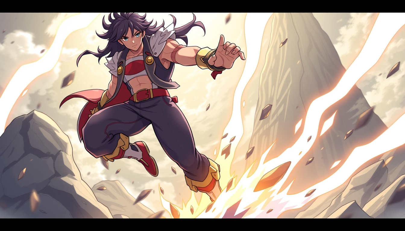 Main art studio: Can you make a picture of mirko from my hero acedemia