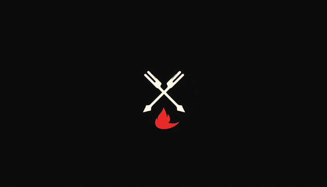 Logo idea: logo design, clean minimal mark, bold simple shapes, balanced composition, je veux dans un cercle deux clé styliser en croix au milleu et une goute de