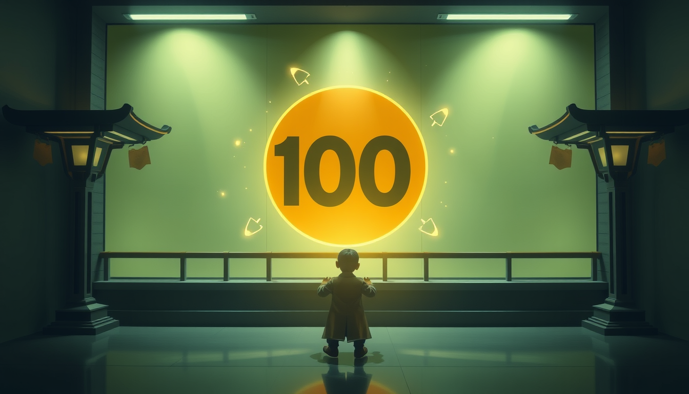 Main art studio: 뮥뮥 100원 써져있는 돈