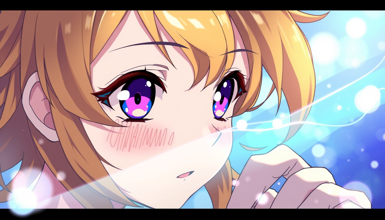 Anime idea: anime style, vibrant colors, expressive eyes, Single enjoying photo bhejo 3d clear ladka ka , detailed anime illustration