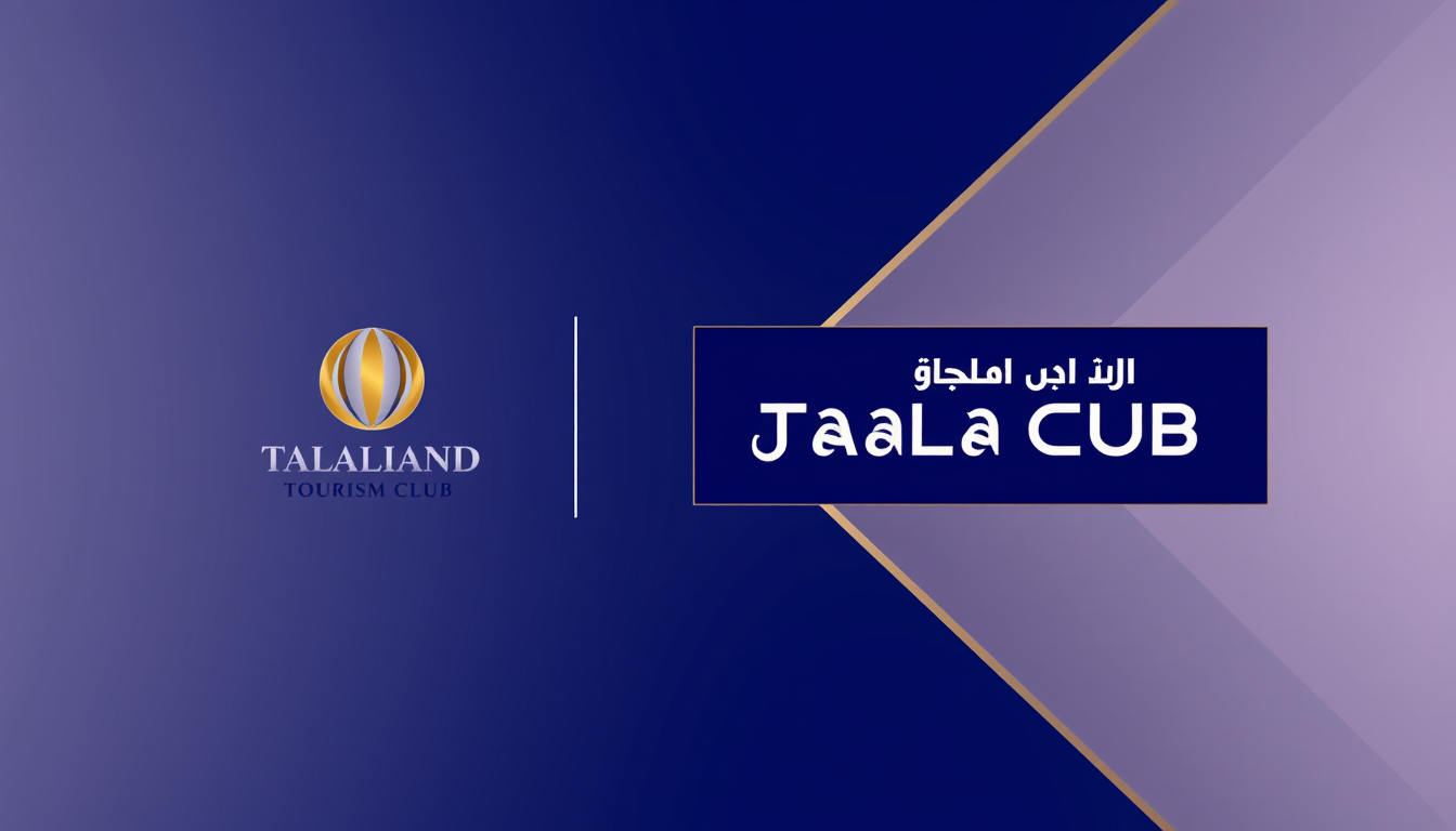 AI Art prompt example created from the prompt: Create a premium, minimalist banner for **Iranian Tourism Club**, introducing **Talaland** as a partner brand. Use the official Talaland and