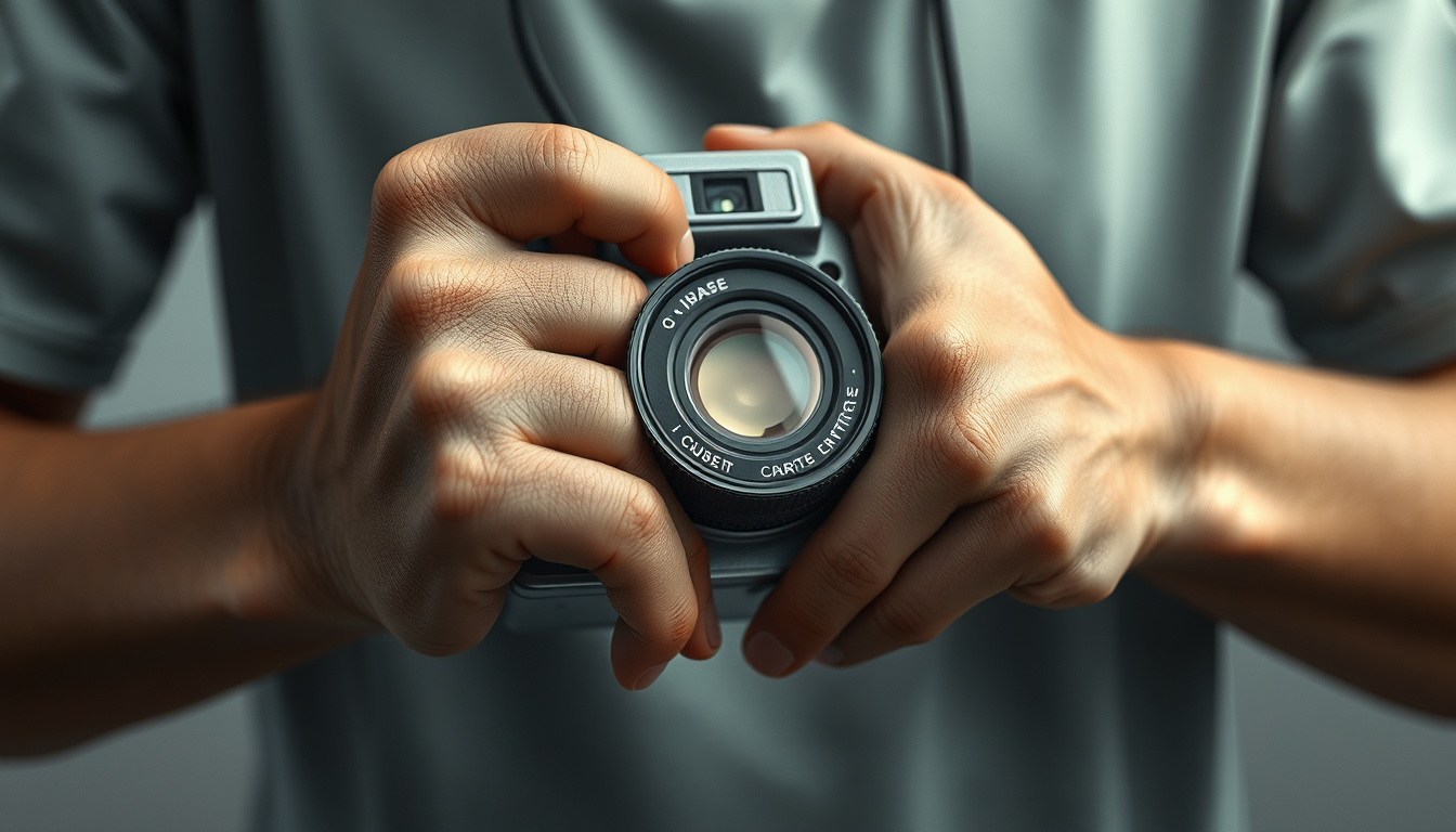 Realistic Images idea: photorealistic generated image, natural materials and skin texture, physically plausible lighting, Un appareil portable de forme rectanglaire sur lequ