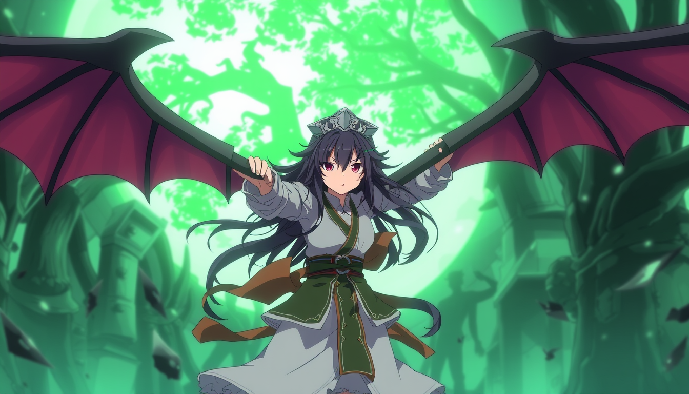 Main art studio: cuffed mode anime mitsuri in demon slayer