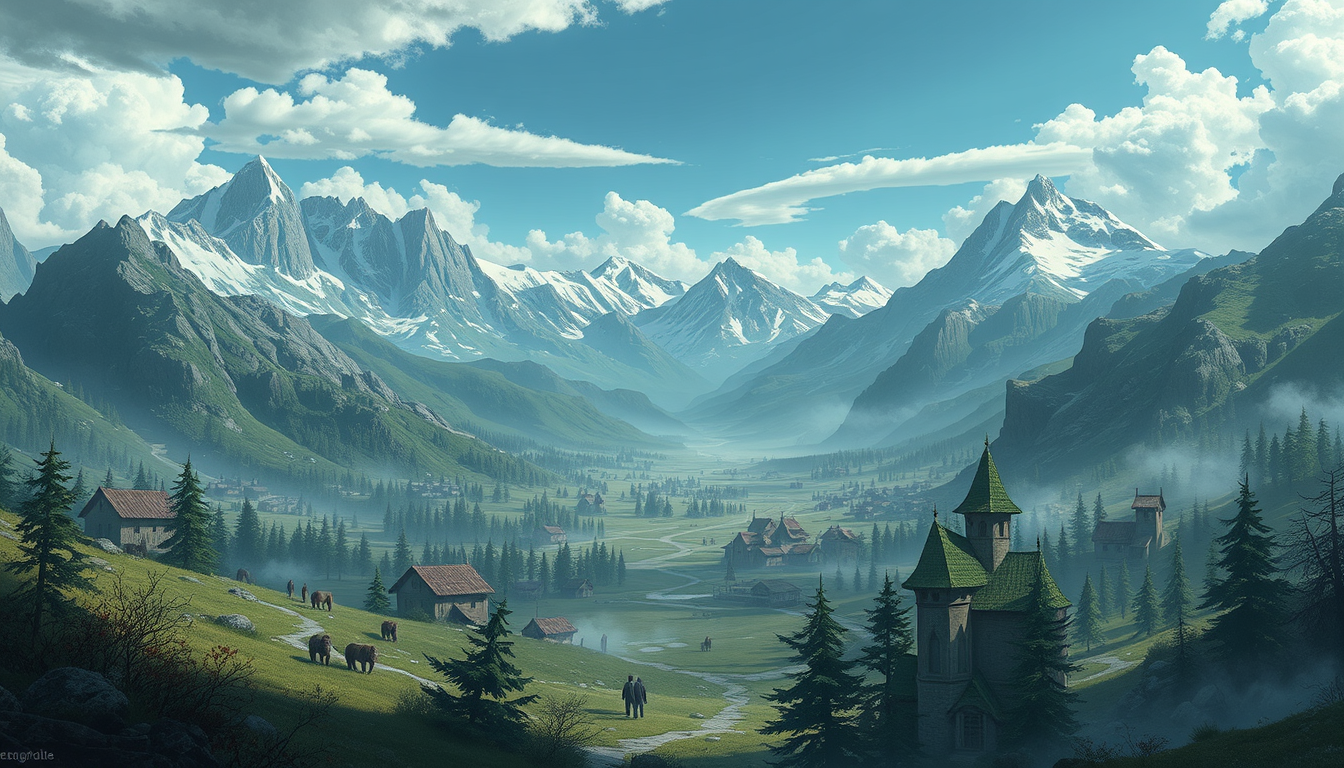 Main art studio: There was a strange town called Ultapara.
