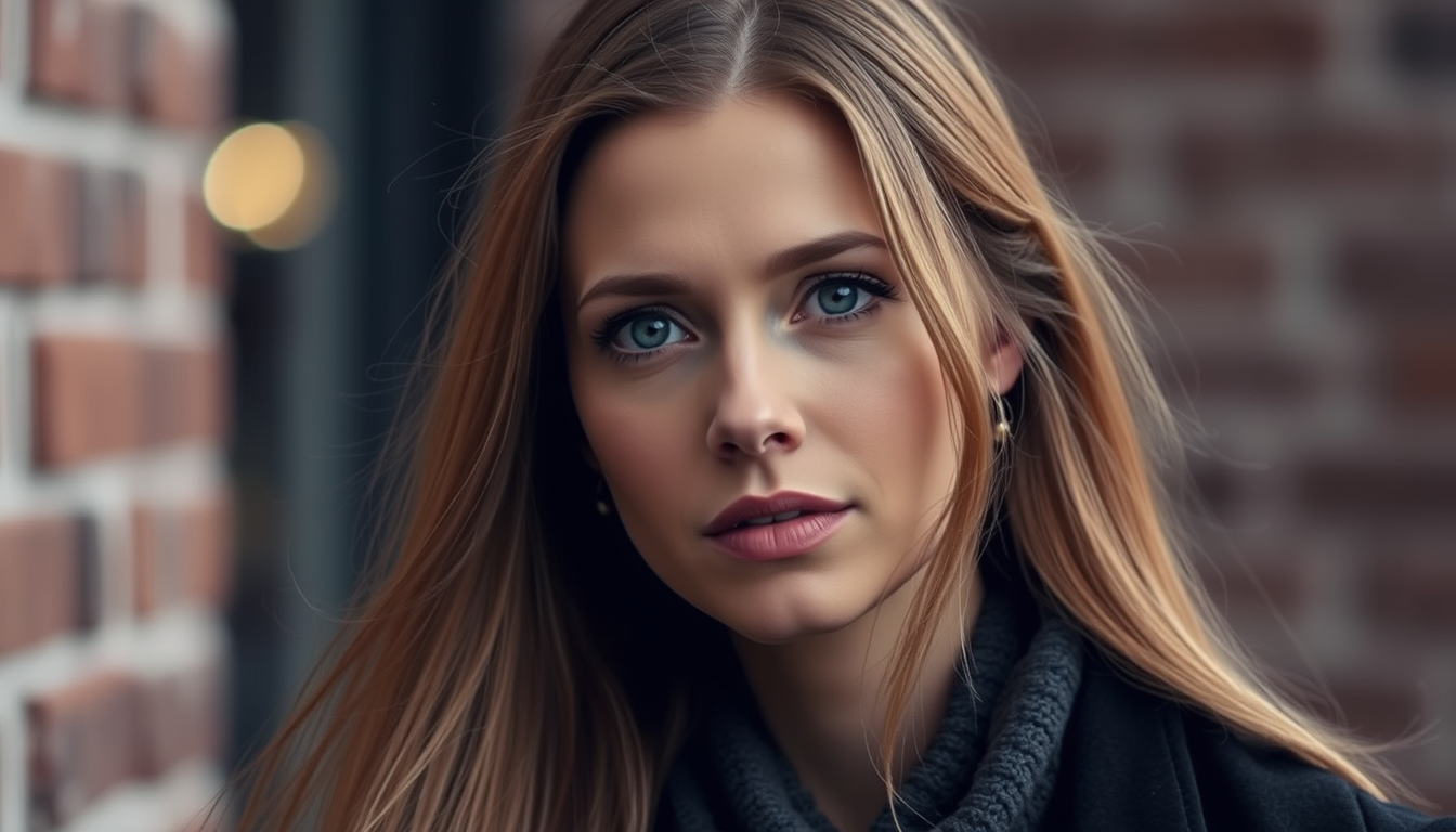 Main art studio: Frau mit sehr sehr langen haaren