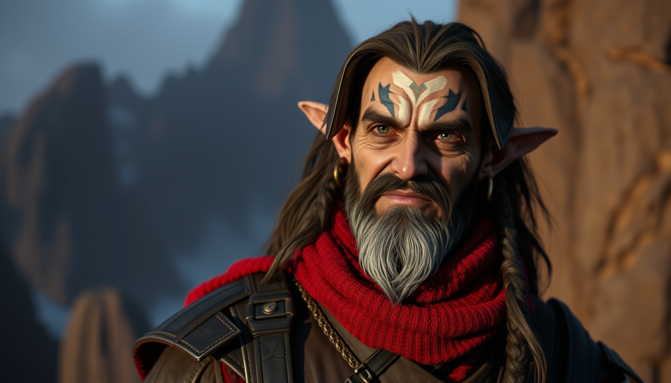 Main art studio: Varang aus Avatar, aber als Riff Navi.