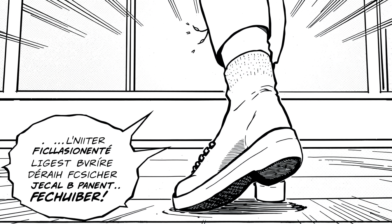 AI Comic idea created from the prompt: comic panel, bold inks, halftone shading, speech-bubble ready composition, Mikoto et une fille de 19ans qui vient de finir sa longue journée