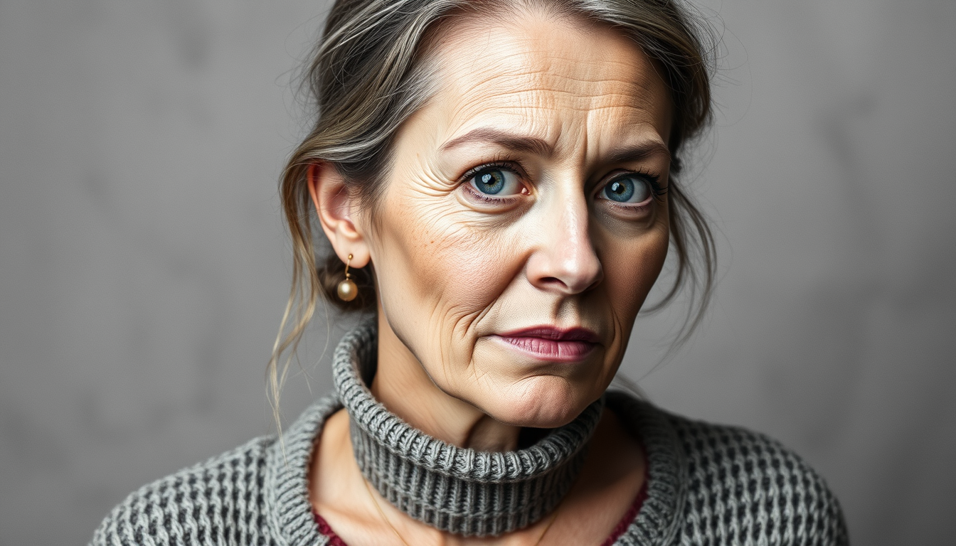 Main art studio: Erstelle ein Bild von einer Frau der die Kehle durchgeschnitten wird