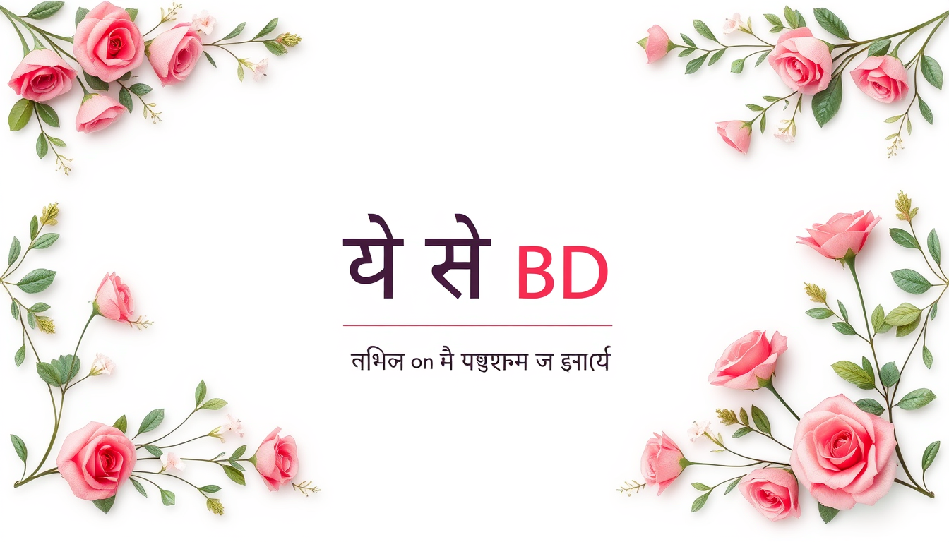 AI Art prompt example created from the prompt: “Create an elegant Facebook cover design for a handmade flower decoration business named ফুলের ছোঁয়া BD. Use a soft white, light pink, and