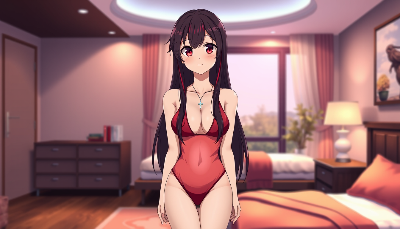 Anime idea created from the prompt: anime style, vibrant colors, expressive eyes, Create a high-quality anime illustration of an adult female character named Sara. She has long
