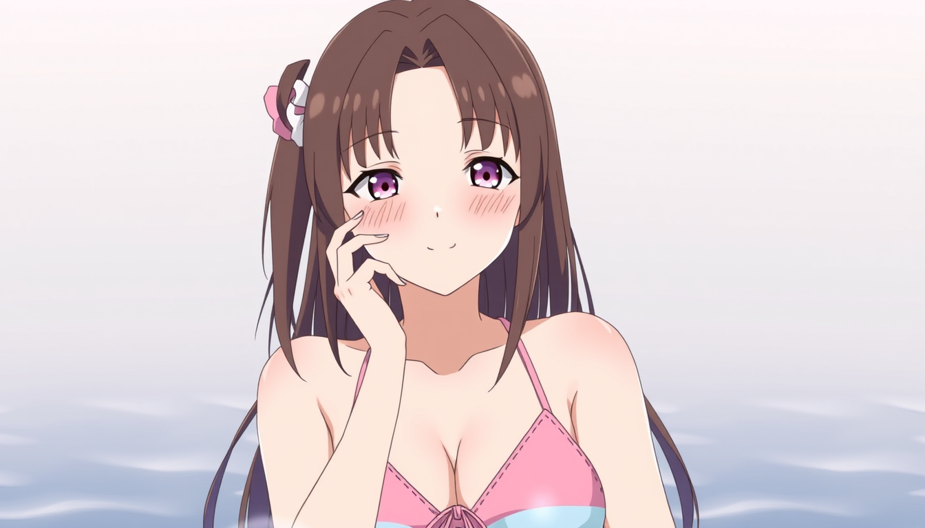 Main art studio: Sakura Shinohara from Boku wa Kanri Kanri Kanri Sarete Iru in bikini