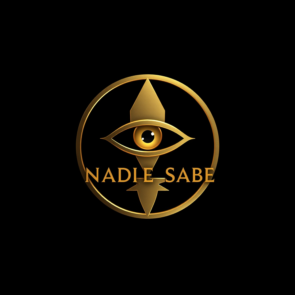 Logo idea created from the prompt: logo design, clean minimal mark, bold simple shapes, balanced composition, Logo premium y cinematográfico para TikTok. El texto EXACTO y com